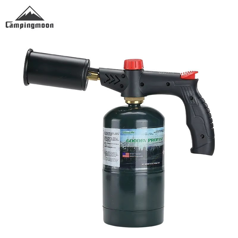 CAMPINGMOON MT-5300 Propan-MAPP-Grill-Sprühpistole für Camping und Heimbacken in Schwarz - Bild 4