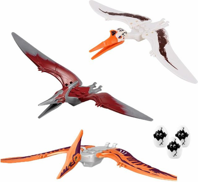 Jurassic Dinosaurier DIY Bausteine Velociraptor, ab 6 Jahren - Bild 1