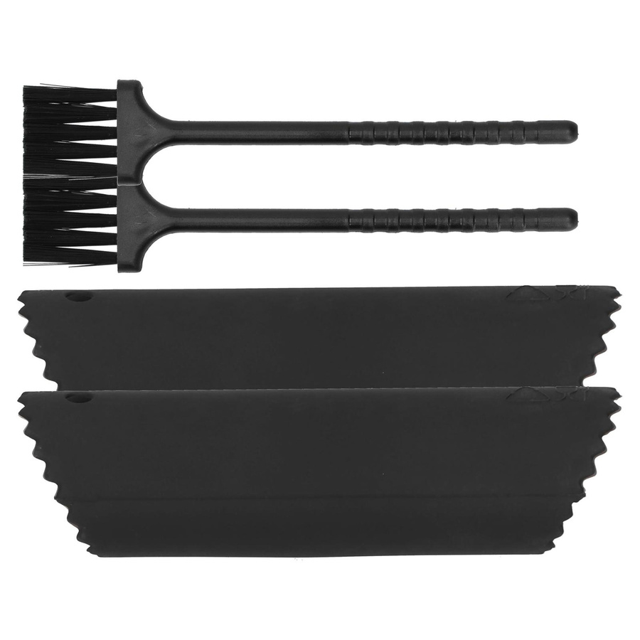 TOMTOP JMS Knoblauchschäler Set aus Silikon in Schwarz mit Walze und Bürste für die Küche - Bild 8