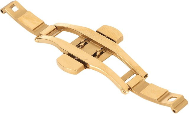 Neoglint Uhrenarmband Schließe, Edelstahl, Gold, Herren - Bild 1