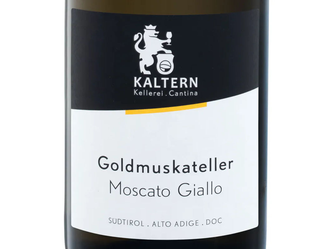Kellerei Kaltern Goldmuskateller Alto Adige DOC lieblich Weißwein 2024 0,75 l - Bild 2