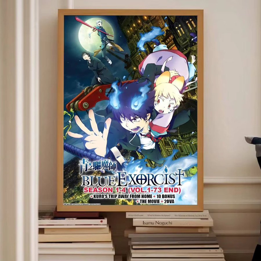 Wasserdichter Blue Exorcist Poster Aufkleber von Moetch in Multicolour für Wohnzimmer und Schlafzimmer - Bild 4