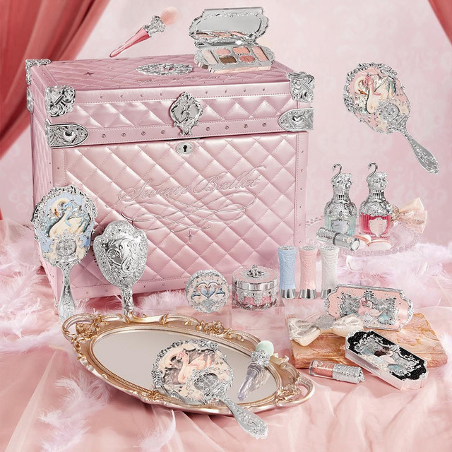 Flower Knows Swan Ballet Collection 6-Farben-Palette, Blush, Shine Lippenstift, Glänzend - Bild 1