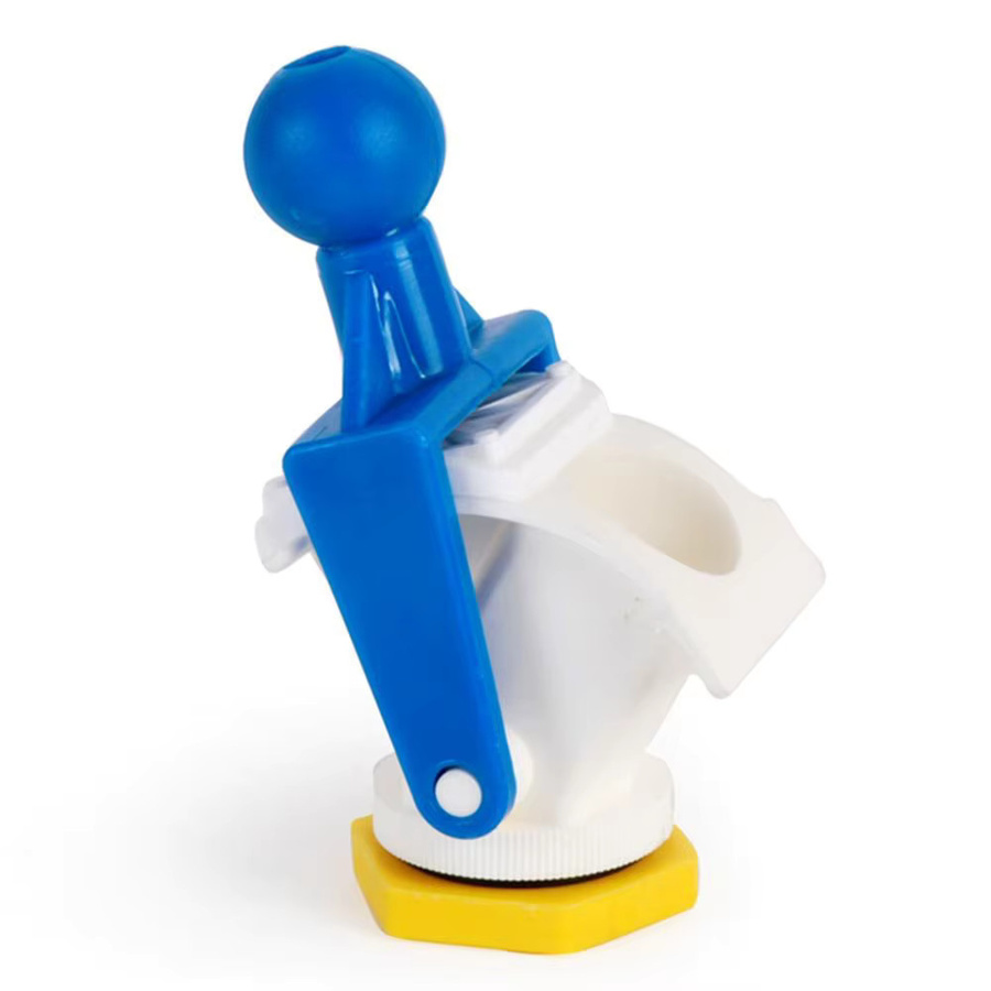 Honig-Torventil Wasserhahn mit Flow Control für Eimer und Tanks, 48mm, Grau - Bild 1