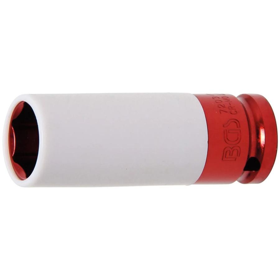 BGS Kraft-Schoneinsatz mit 1/2 Zoll Innenvierkant und 21 mm Schlüsselweite aus Chrom-Molybdän-Stahl - Bild 2