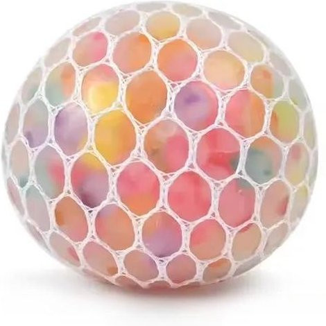 Binchi Outdoor Equipment Regenbogen Sensorischer Stressabbau Ball Squishy 3D Fidget Spielzeug - Bild 1