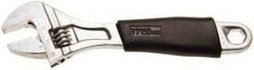 BGS Rollgabelschlüssel mit Kunststoff-Softgriff in Silber, Schlüsselweite max. 20 mm - Bild 1