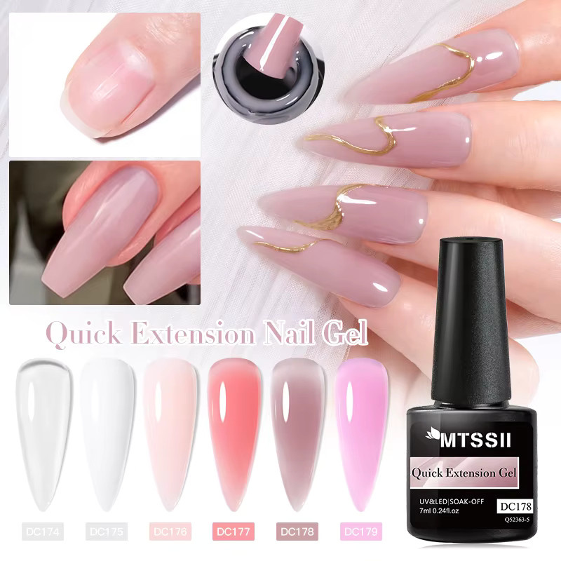Mtssii Nagellack Gel, Nude Pink - Bild 3