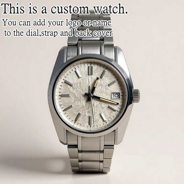 Goutent Armbanduhr, Automatik, Edelstahl, 36 mm, Herren, Silber - Bild 1