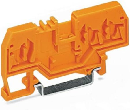 WAGO 280-650/056-000 Konturengleiches Distanzgehäuse in Orange, 100 Stück - Bild 1