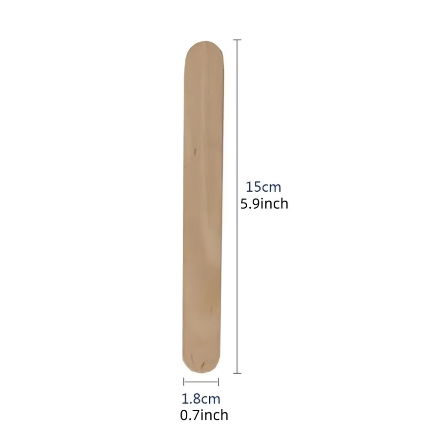 Gesichtsmasken Stick Applikator aus Holz, Einweg, DIY Hautpflege - Bild 2