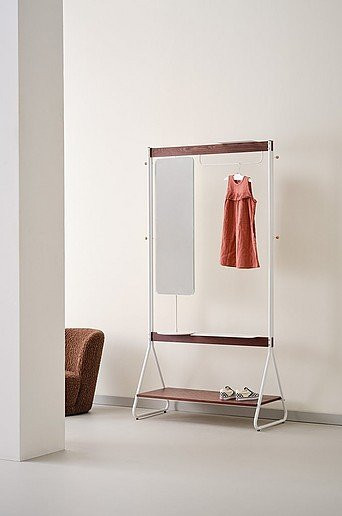 Jotex Kleiderstange für Kinderzimmer in Ash mit Metall und MDF, H x B x T: 91 x 180 x 45 cm - Bild 1