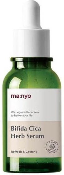 Manyo Bifida Cica Herb Serum, 50 ml, Niacinamid, Empfindliche Haut - Bild 1