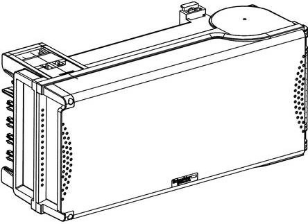Schneider Electric KSB100SV4 KS Abgangskasten leer 100A 3L+N+PE mit Montageplatte - Bild 1