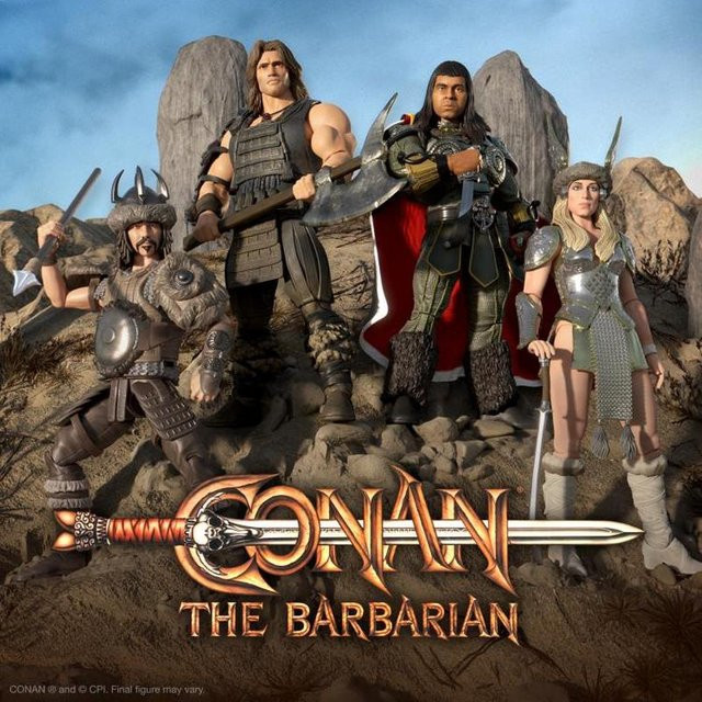 Hot Toys Conan Der Barbar, Action Figur, 7-Zoll, Einzelfigur - Bild 1
