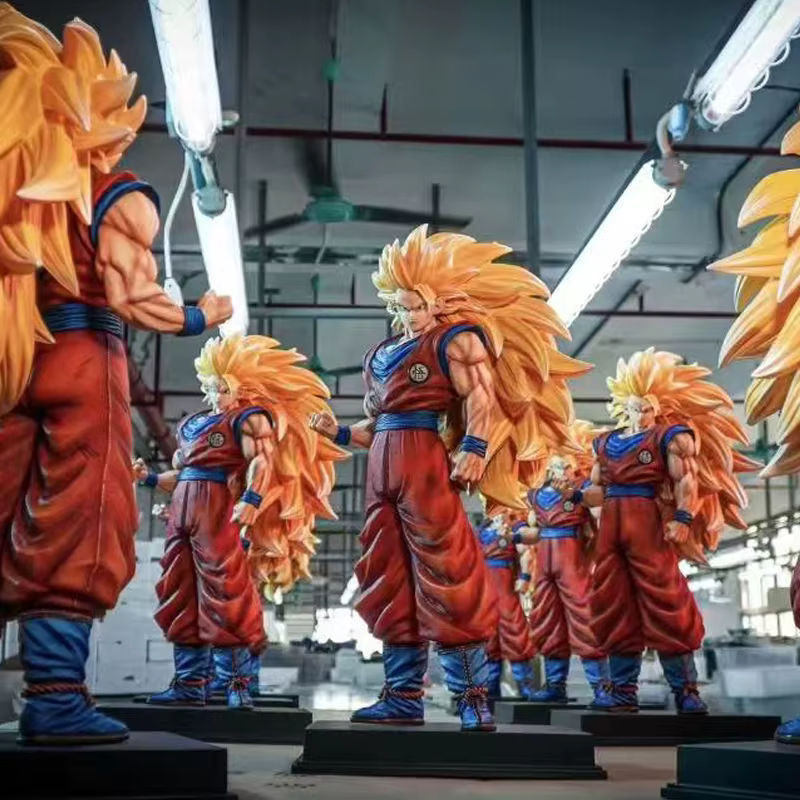 Bandai Dragon Ball Super Goku Charakter Modell Statue, mehrfarbig, Höhe: 56 cm - Bild 5