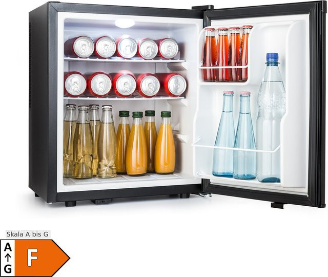 Klarstein Happy Hour 38 Mini-Kühlschrank Minibar Getränkekühlschrank Schwarz 38 l - Bild 1
