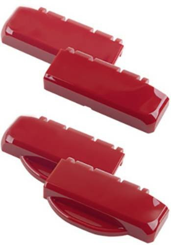 Bopla B SC HB PC-V0-3000 Scharnier aus Polycarbonat in Feuerrot RAL 3000, L x B x H: 100 x 27 x 48,3 mm - Bild 1
