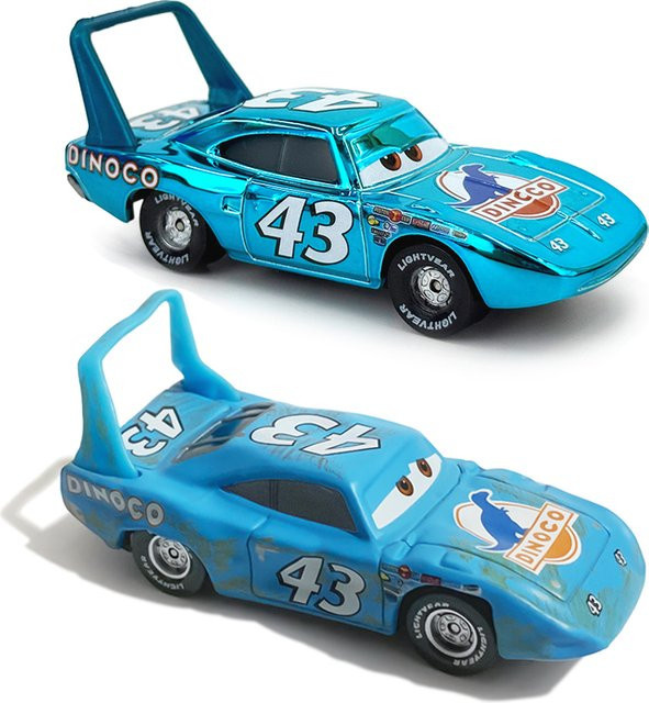 Pixar Disney Cars King Nr. 43, Modellautos, 1:55, Metall-Druckguss - Bild 1