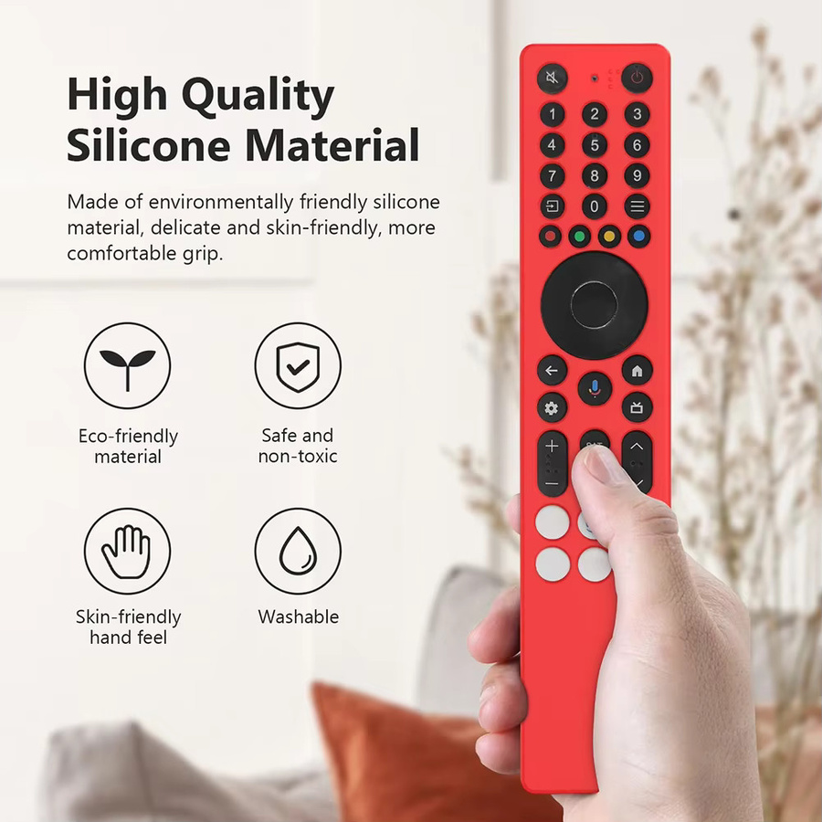 Silikon Schutzhülle für TCL RC833A Fernbedienung in Weiß - Bild 3