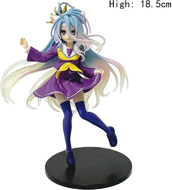 Yiran toy 1 No Game No Life Shiro Yuu Kamiya Art Works Actionfigur PVC - Bild 1