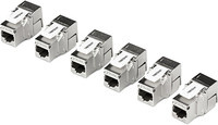 TRENDnet TC-K06C6A Modulare Ethernet LAN RJ-45 Eingabe, Silber, 6er Packung - Bild 1