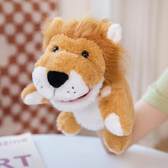 Yiran toy Waldtier Plüsch Handpuppe, 25cm, ab 14 Jahren - Bild 1