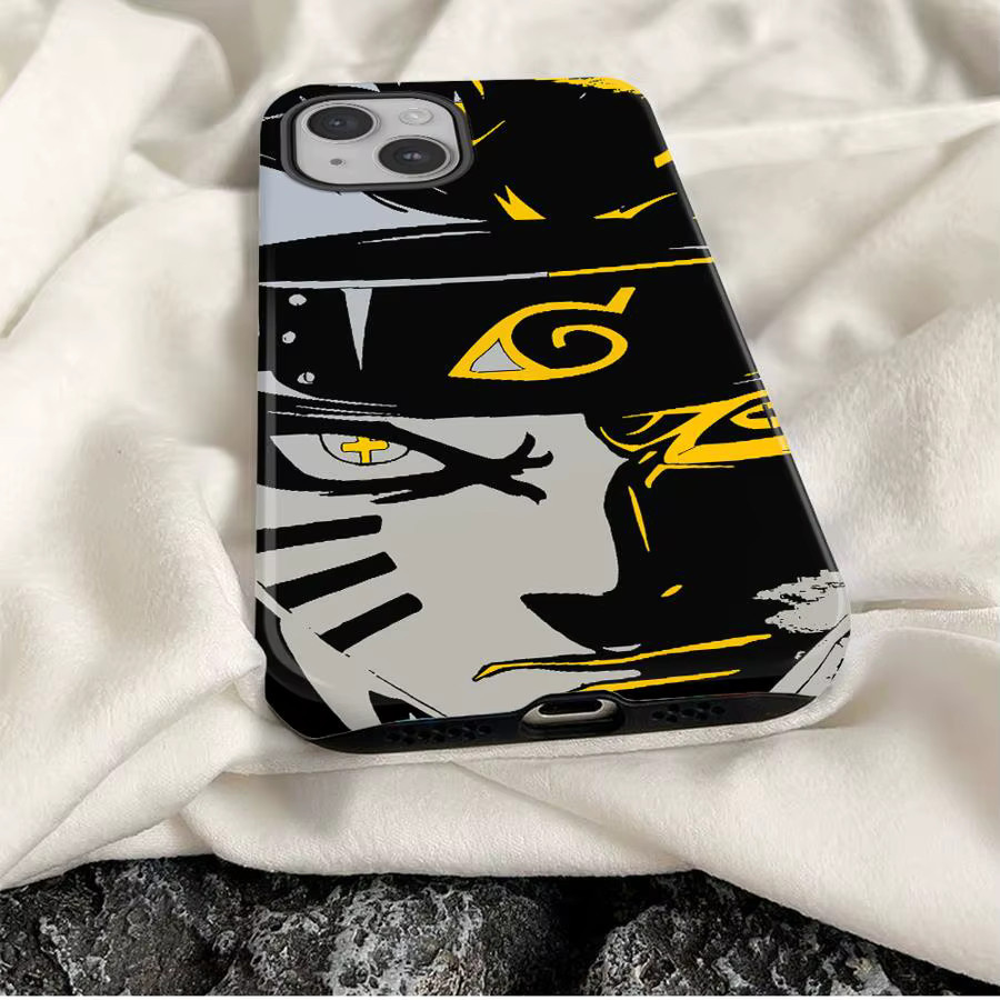Schutzhülle im Anime Naruto Design für Apple iPhone Modelle, Mehrfarbig - Bild 4