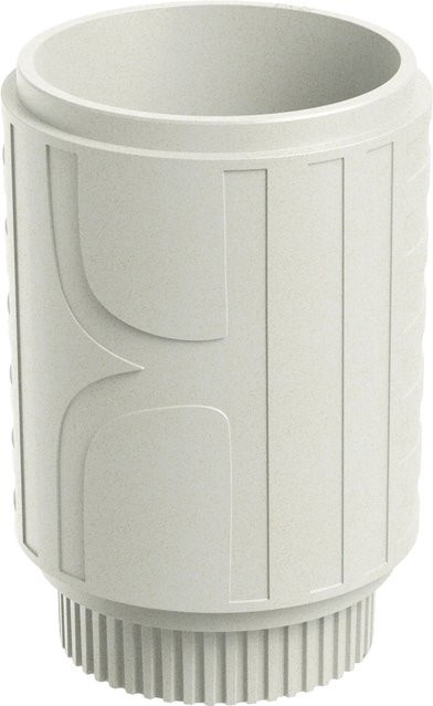 Prosperplast Blumentopf Folka Round Midl in Sand, Durchmesser: 40 cm, Höhe: 57 cm - Bild 1