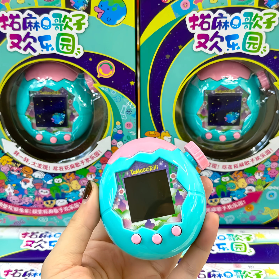 Bandai Tamagotchi Paradise Emerald Forest Edition, Elektronisches Haustierspielgerät - Bild 4