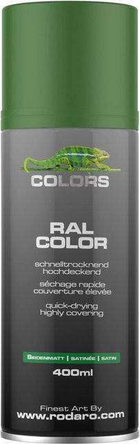 COLORS Sprühlack für Holz in Laubgrün, Seidenmatt, 400 ml - Bild 1