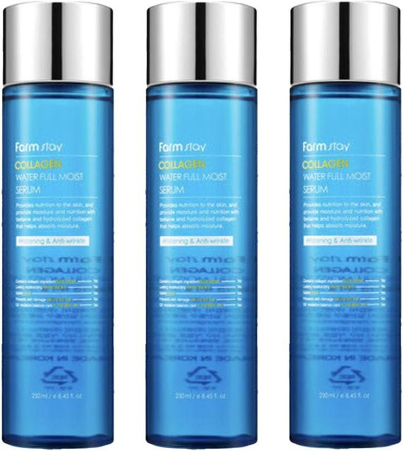 FARM STAY Collagen Water Full Moist Serum, 250 ml, Kollagen - Bild 1