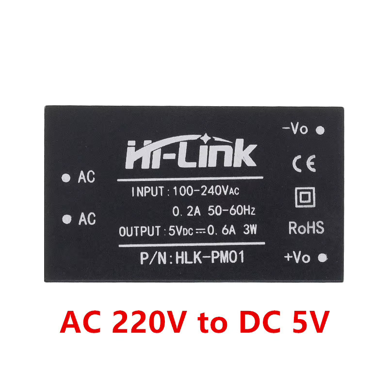 AITEWIN ROBOT HLK-PM01 HLK-PM03 HLK-PM12 AC-DC 220 V Mini-Netzteilmodul für intelligente Haushaltsschalter in Schwarz - Bild 2