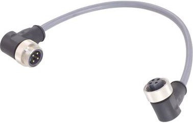 HARTING Sensor-Aktor-Steckverbinder konfektioniert grau 0,3 m - Bild 1