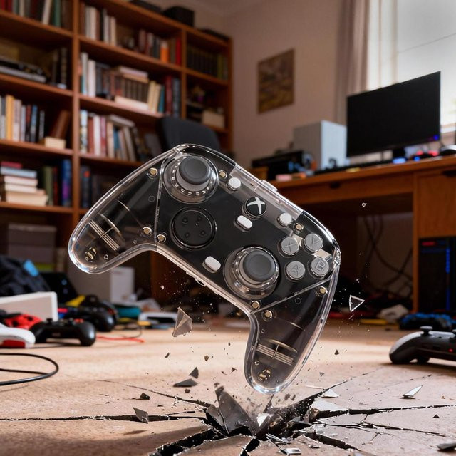 GameSir G7 Pro Gaming Controller Magnetisches PC Panel Ersatz Transparent und Weiß - Bild 1