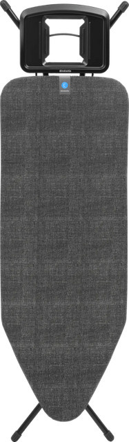 Brabantia Bügelbrett mit Bügelablage in Denim Black und Grey, B/T: 124 x 45 cm - Bild 1