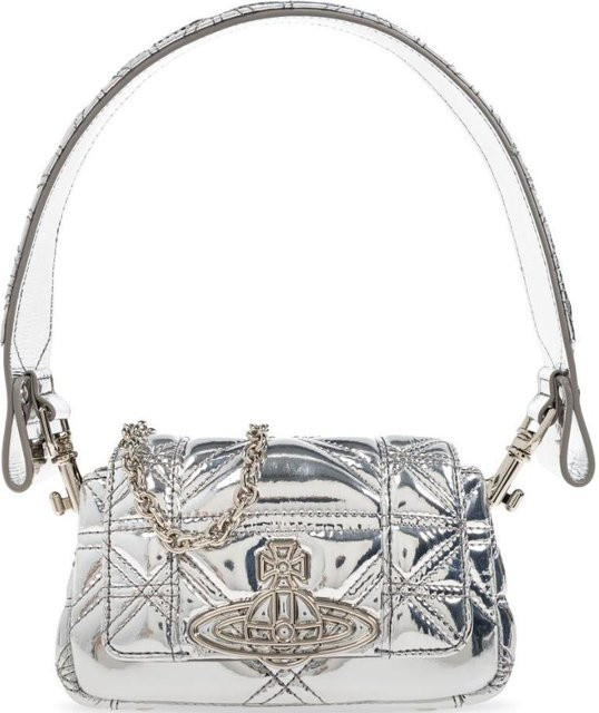 Vivienne Westwood Ketten-Schultergurt, Damen, Silber, gray - Bild 1