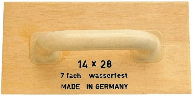 Stubai Holz-Reibbrett beige, B/T: 48,0 x 24,0 cm, 7-fach verleimt und wasserfest - Bild 1
