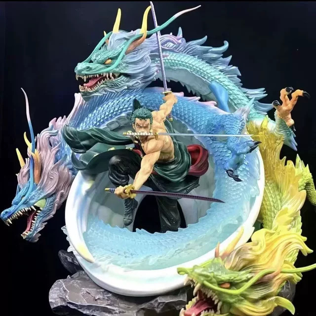 Bandai One Piece Roronoa Zoro Actionfigur, 22cm, Einzelfigur - Bild 1