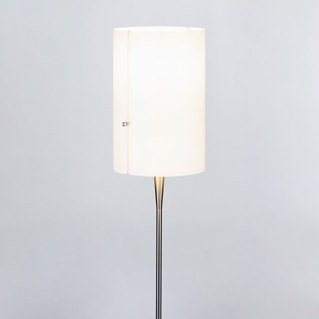 Serien Lighting Club Floor L LED-Stehleuchte aus gebürstetem Aluminium mit 2700K Warmweiß - Bild 1