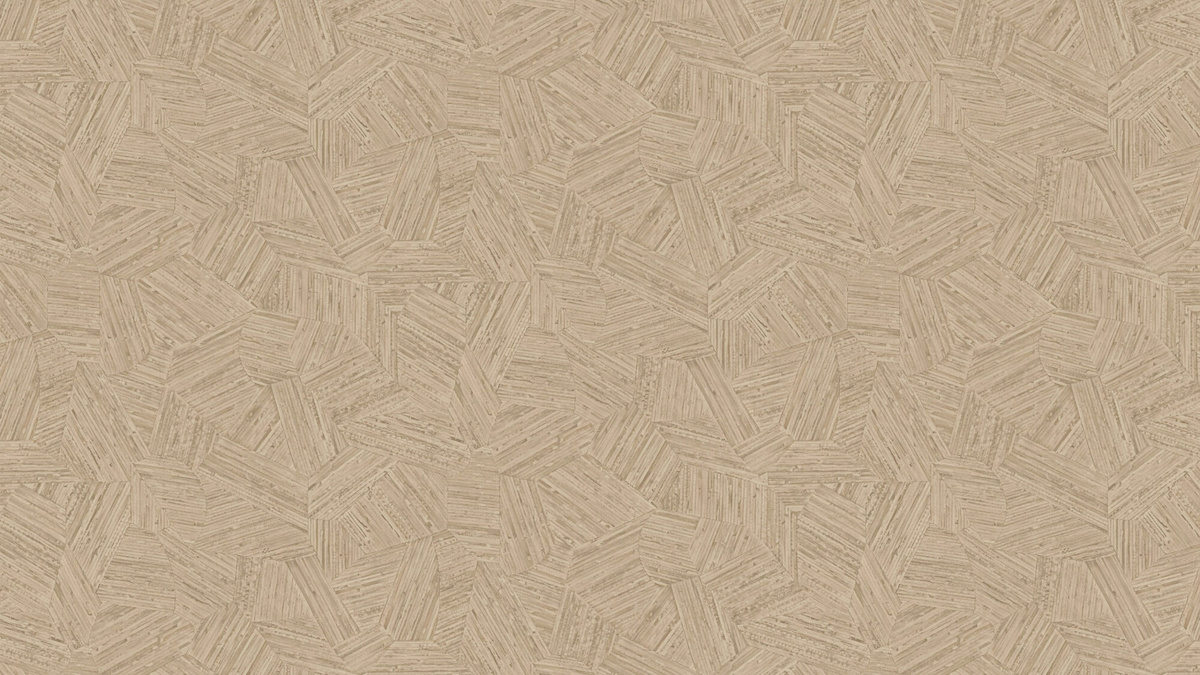 Arte International Tapete Mauna in Warm Grey mit abstraktem geometrischem Design aus Vlies und Vinyl - Bild 1