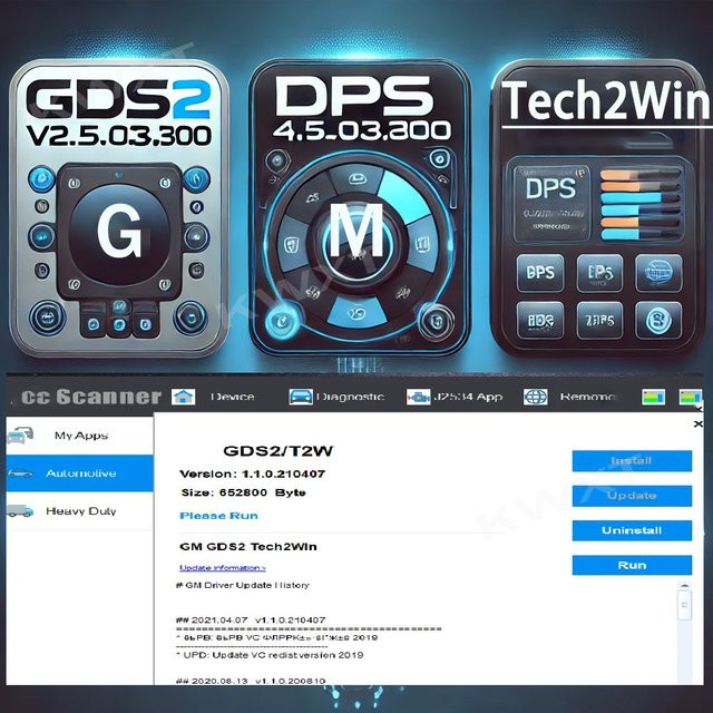 G-M Development Programming System G M GDS2 v22.5.03.300 mit DPS 4.52.2000 und Tech2Win 2023 zur Unterstützung von J2534 Tools - Bild 1