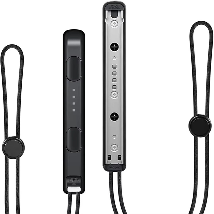 Nintendo Switch und OLED Joy-Con Handgelenk-Strap Controller Zubehör in Schwarz - Bild 3