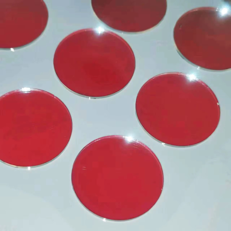 NEEMOO Bandpassfilter 650nm in Rot, rundes Spiegelglas mit hoher Lichtdurchlässigkeit, Dicke: 1,0 mm - Bild 2