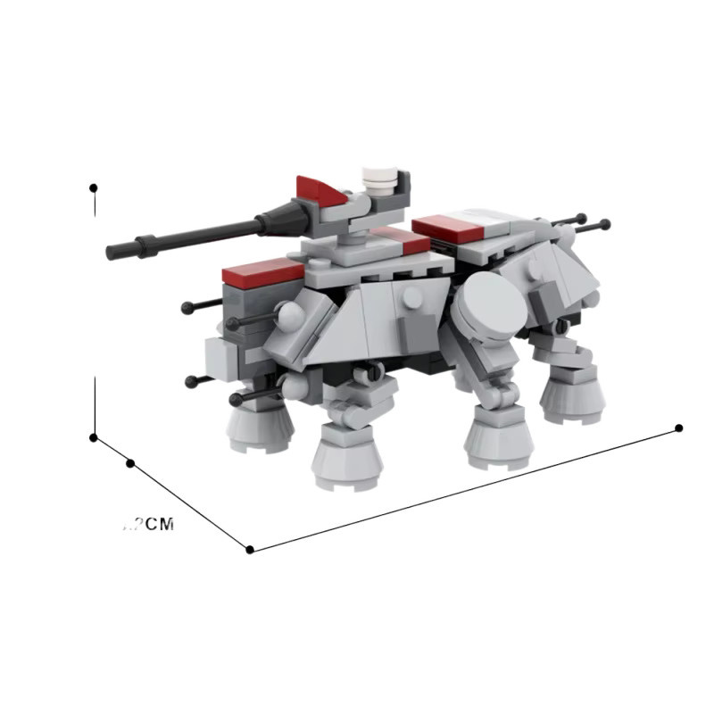 HEROCROSS Star Wars Darth Vader All-Terrain-Panzertransporter, Modellbausatz - Bild 2