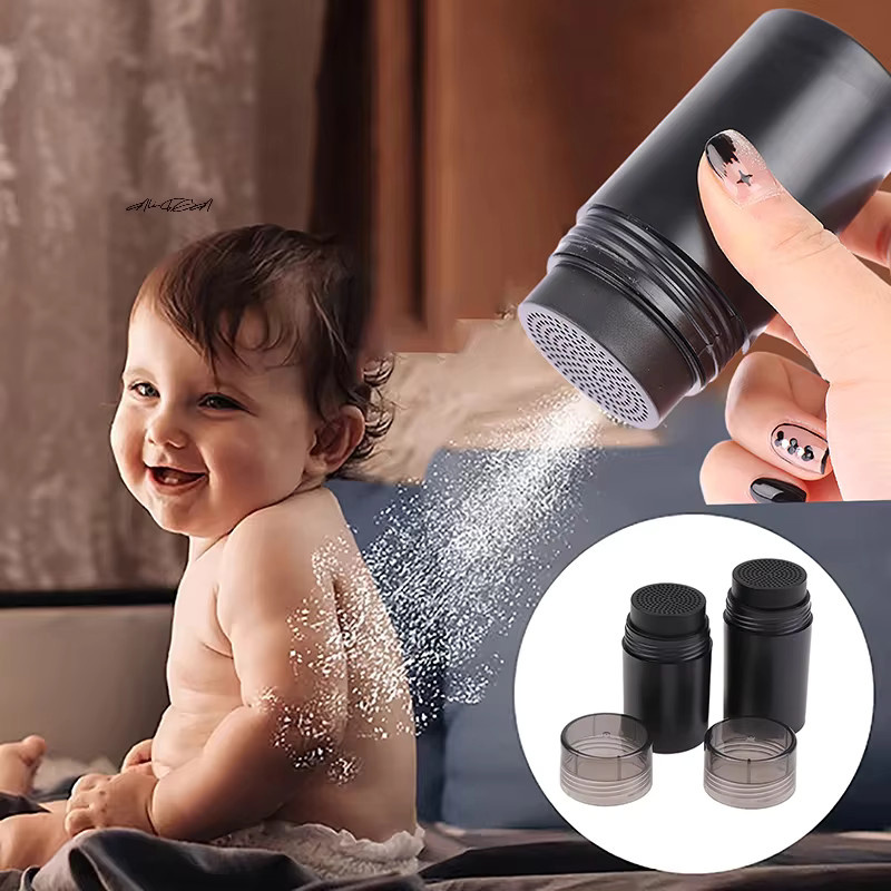 HNKMP Nachfüllbare Talkumpuder-Flasche, Unisex, Pulverspender - Bild 2