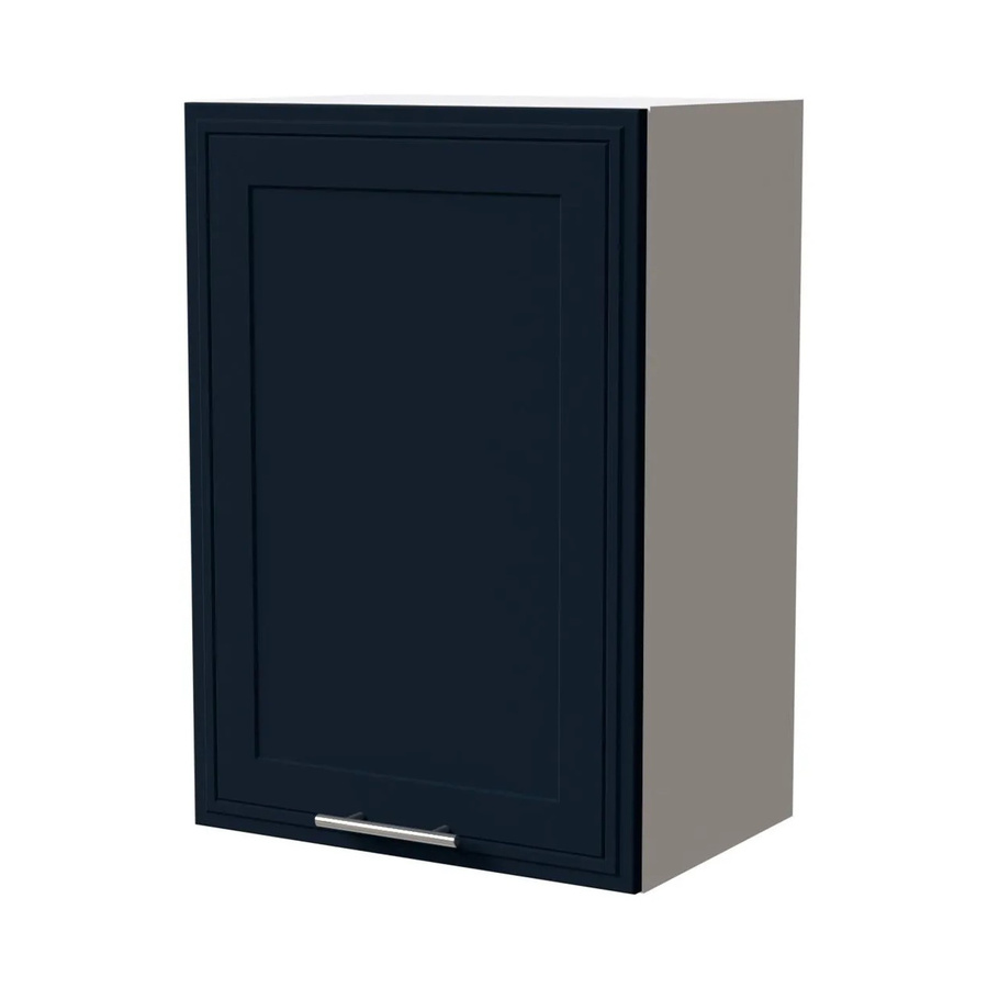 Feldmann-Wohnen Hängeschrank Salo W2/50 in Weiß und Indigo Matt mit Kassettenoptik, B/T/H: 50 x 32,5 x 72 cm - Bild 2