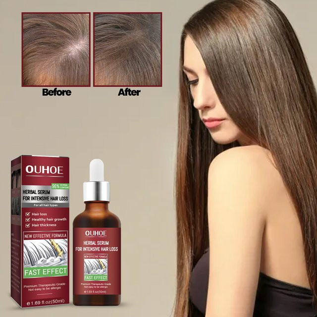 OUHOE Haarwiederherstellungsserum, 50 ml, für trockenes und strapaziertes Haar - Bild 1