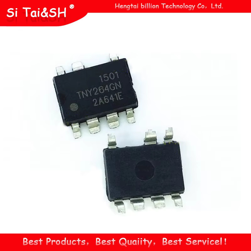 5er Set Si Tai&SH SMD-7 Power Management ICs TNY253GN TNY264GN TNY266GN TNY267GN TNY268GN TNY274GN TNY276GN TNY277GN TNY278GN TNY280GN TOP223GN TOP232GN TOP258GN in Schwarz - Bild 3