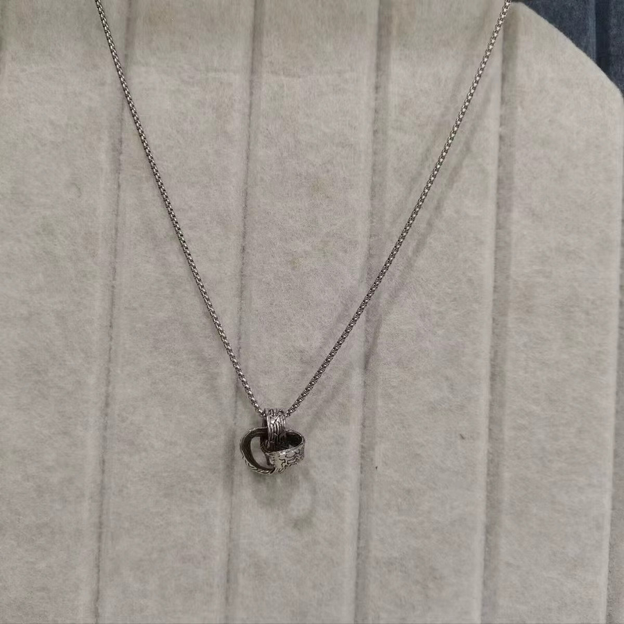 Bandai Halskette mit Anhänger, Silber, Unisex - Bild 2